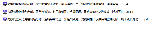 不知名 肉感反差双马尾福利姬母狗小合集 3V753M百度盘