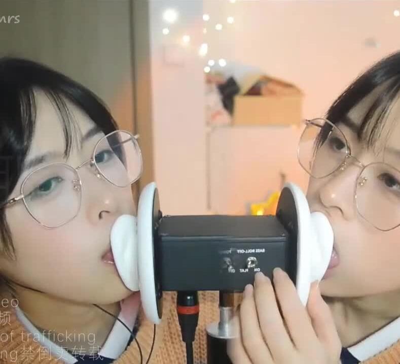 其实不是椰子啦 ASMR福利 双人温柔天鹅